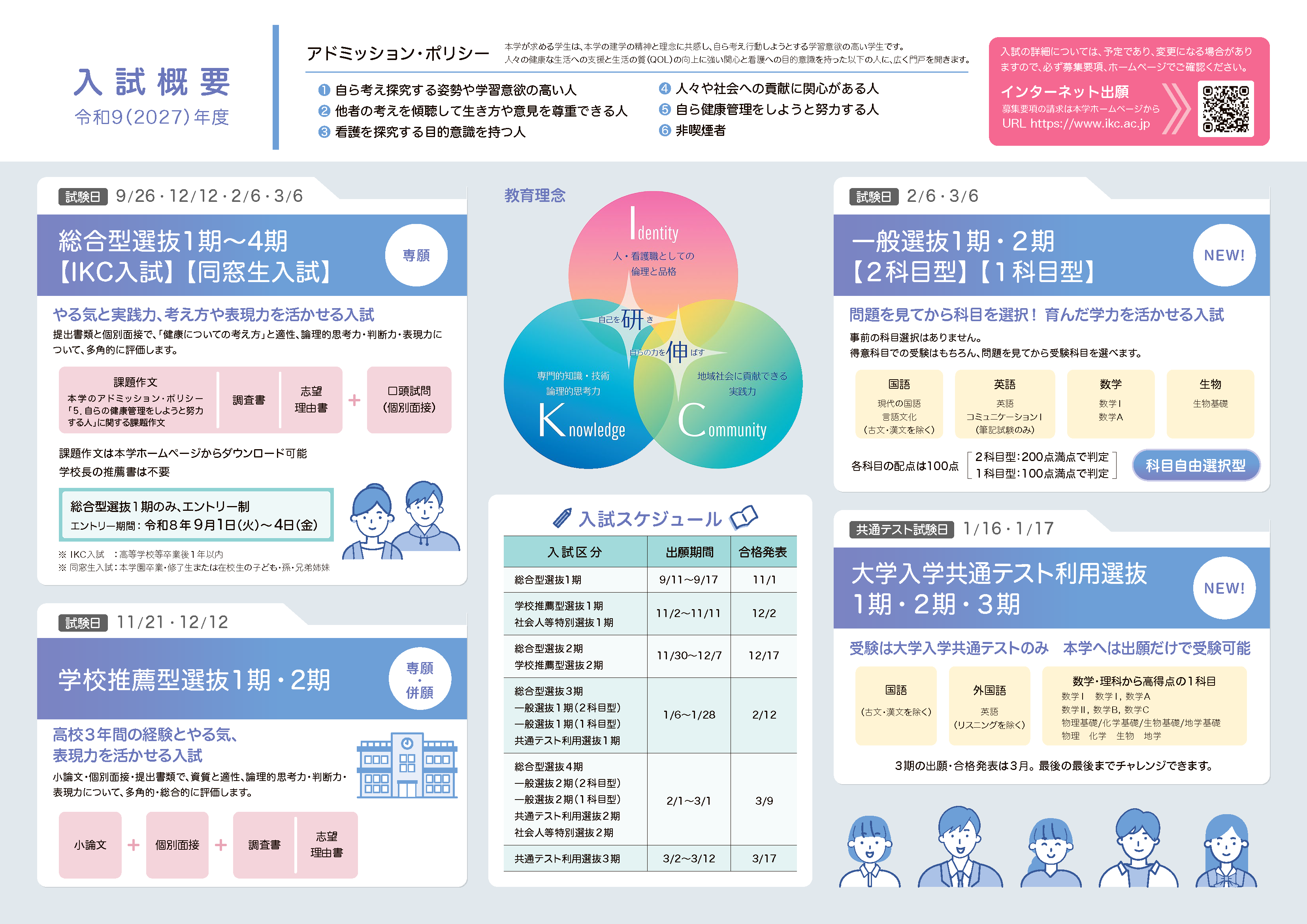 2027年度 一宮研伸大学看護学部 入試ガイド